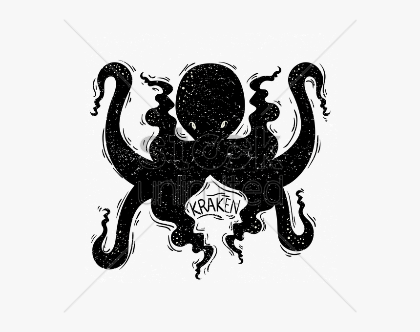 Tentacle Clipart Kraken - Kraken Vector Png, Transparent Png, Free Download