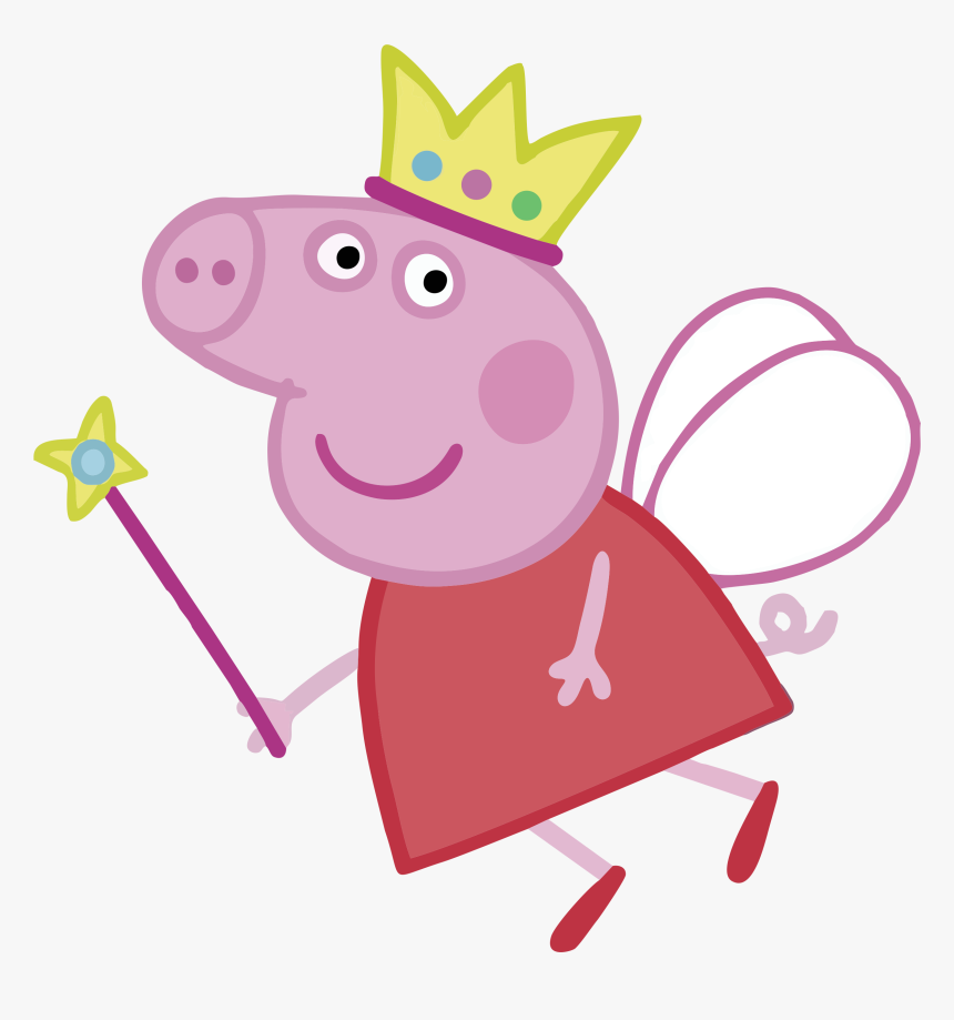 Daddy Pig Princess Clip Art - Peppa Pig Gif Png, Transparent Png, Free Download