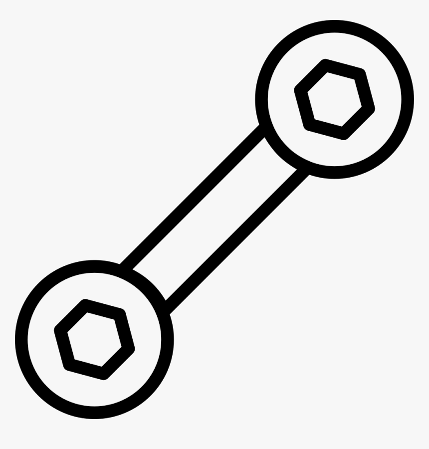 Circular Double Sided Repair Tool - Double Wrench Art, HD Png Download, Free Download