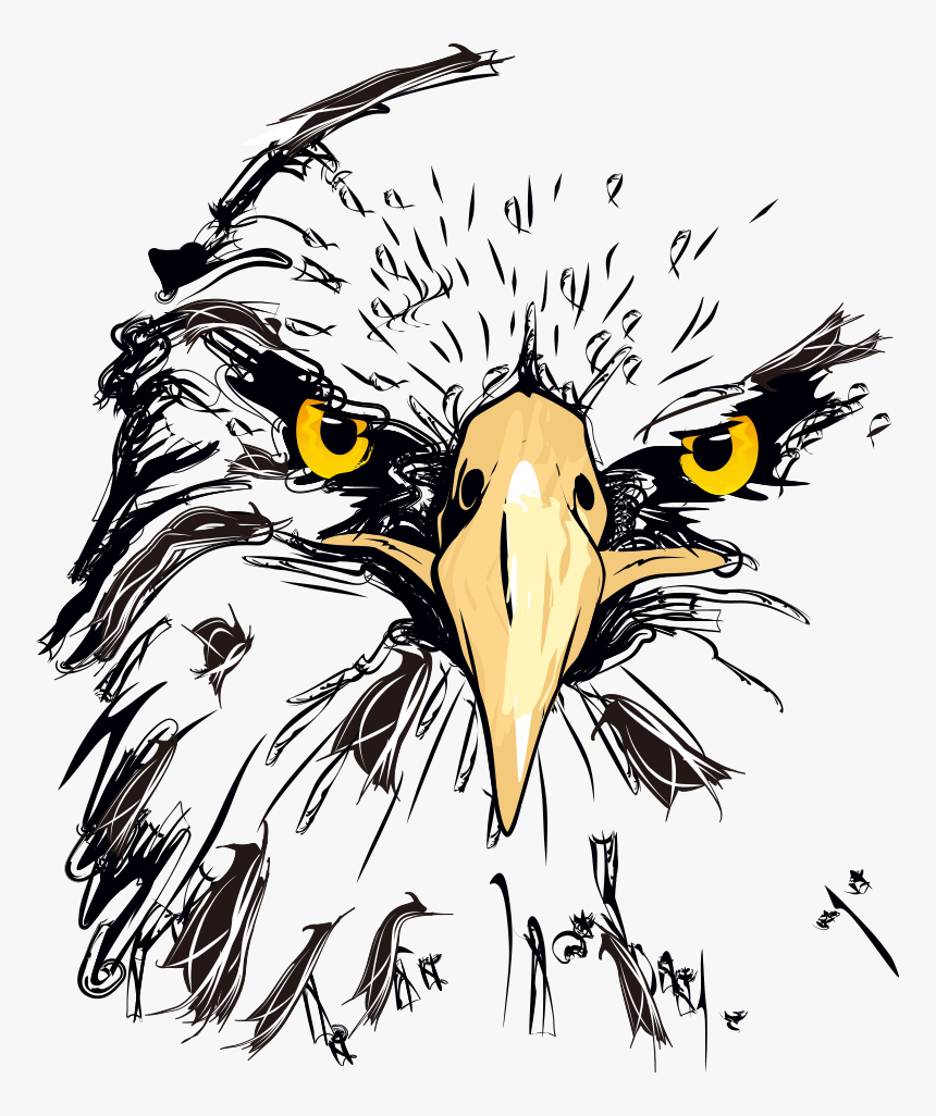 Logo Eagle Face Png, Transparent Png, Free Download