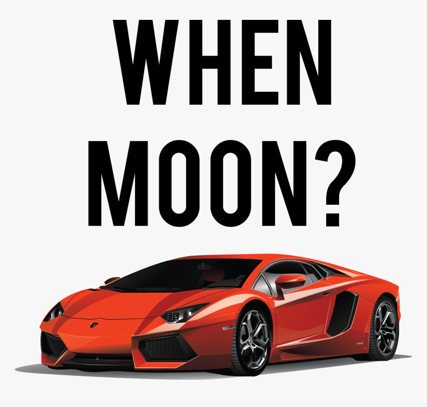 When Moon Lambo - Lamborghini Aventador Lp700 4, HD Png Download, Free Download