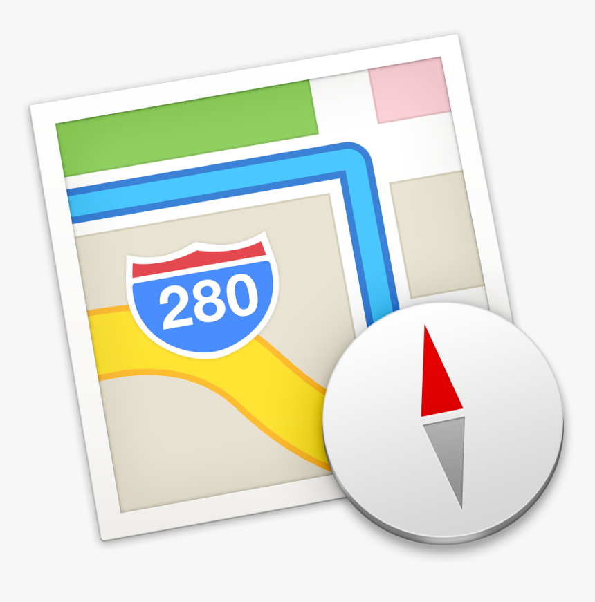 Apple Switches Google Maps To Apple Maps On Icloud - Apple Mac Maps Icon, HD Png Download, Free Download