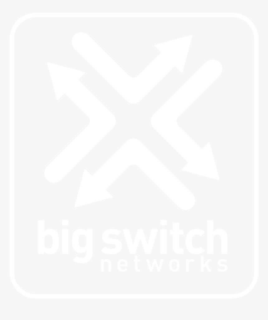 White Big Switch Networks Logo, Vertical - Sign, HD Png Download, Free Download