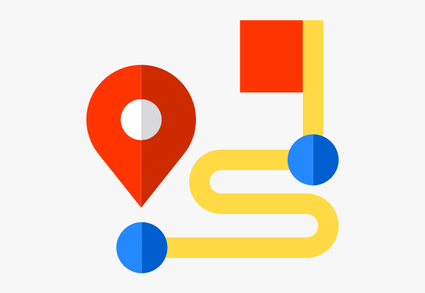 Flight Paths Javascript Geolocation Tracking With Google - Graphic Design, HD Png Download, Free Download