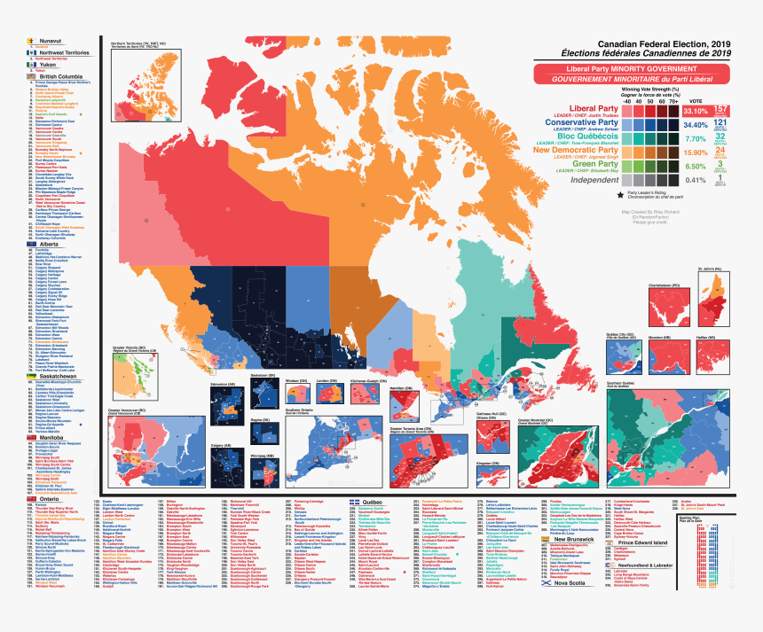 Canadian Regions - Canada Gdp Per Capita Map, HD Png Download, Free Download