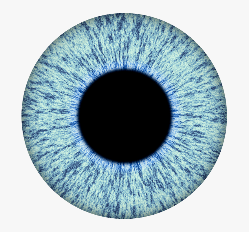 Eye Iris Isolated - Blue Eye Iris Transparent, HD Png Download, Free Download