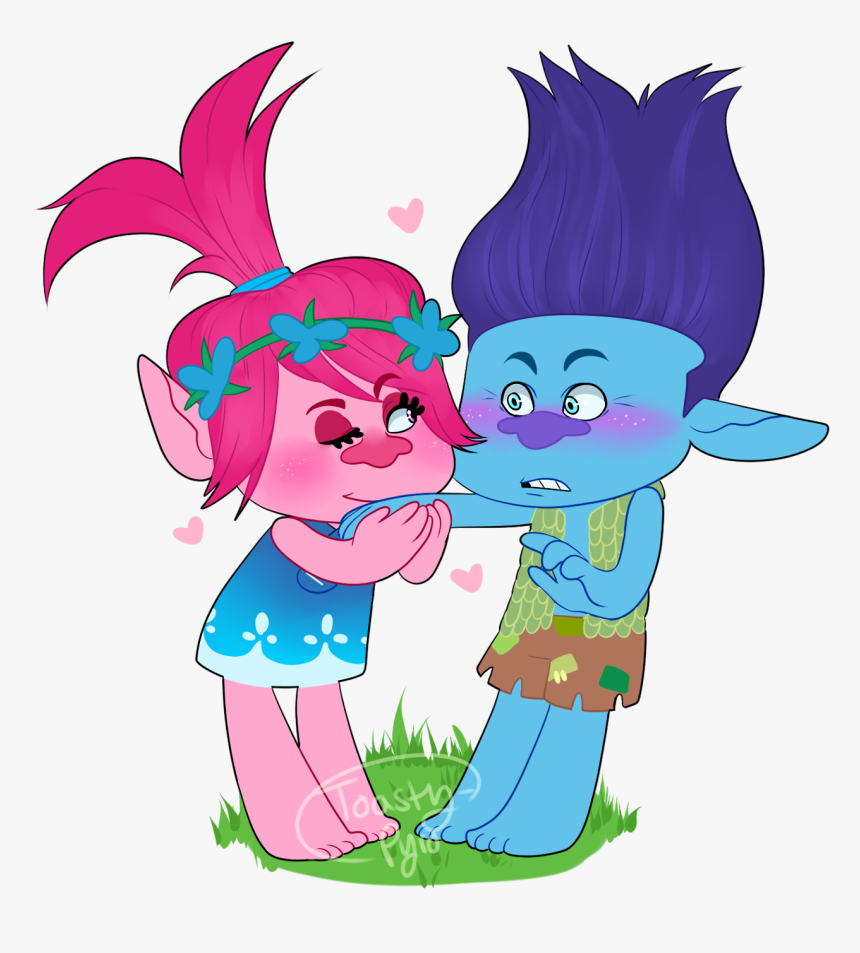 Poppy Trolls Fan Art, HD Png Download - kindpng.