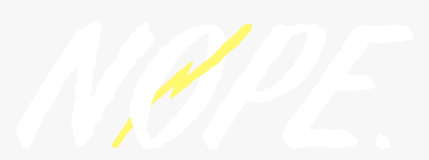 Nope Bolt Highres Png - Illustration, Transparent Png, Free Download