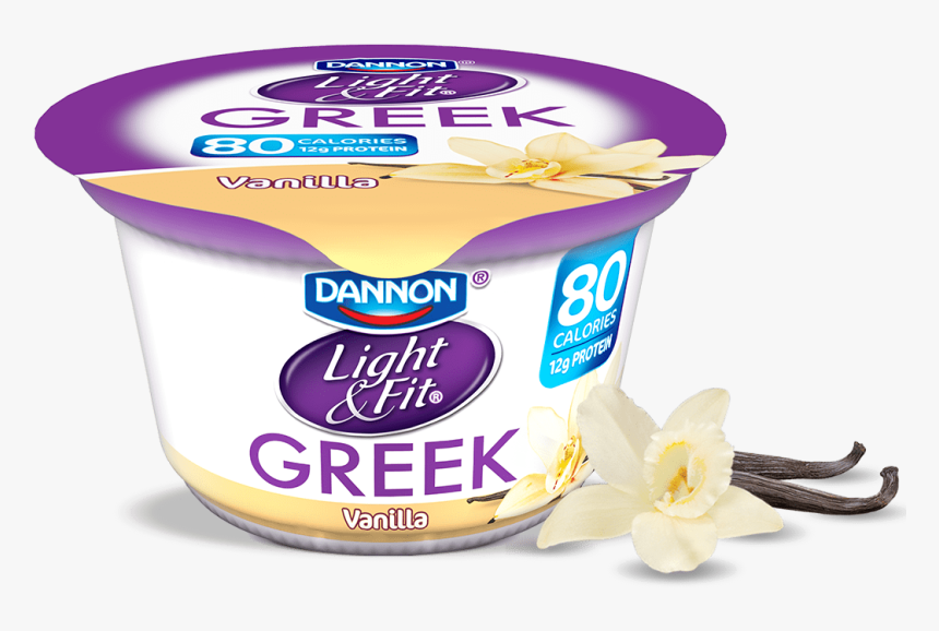 Dannon Light And Fit Greek Yogurt Salted Caramel, HD Png Download, Free Download