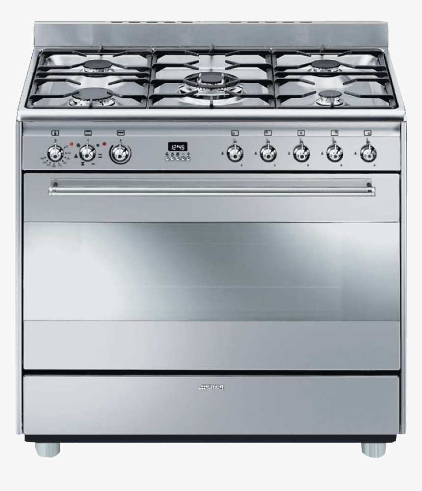 Smeg 5 Burner Gas Oven, HD Png Download, Free Download