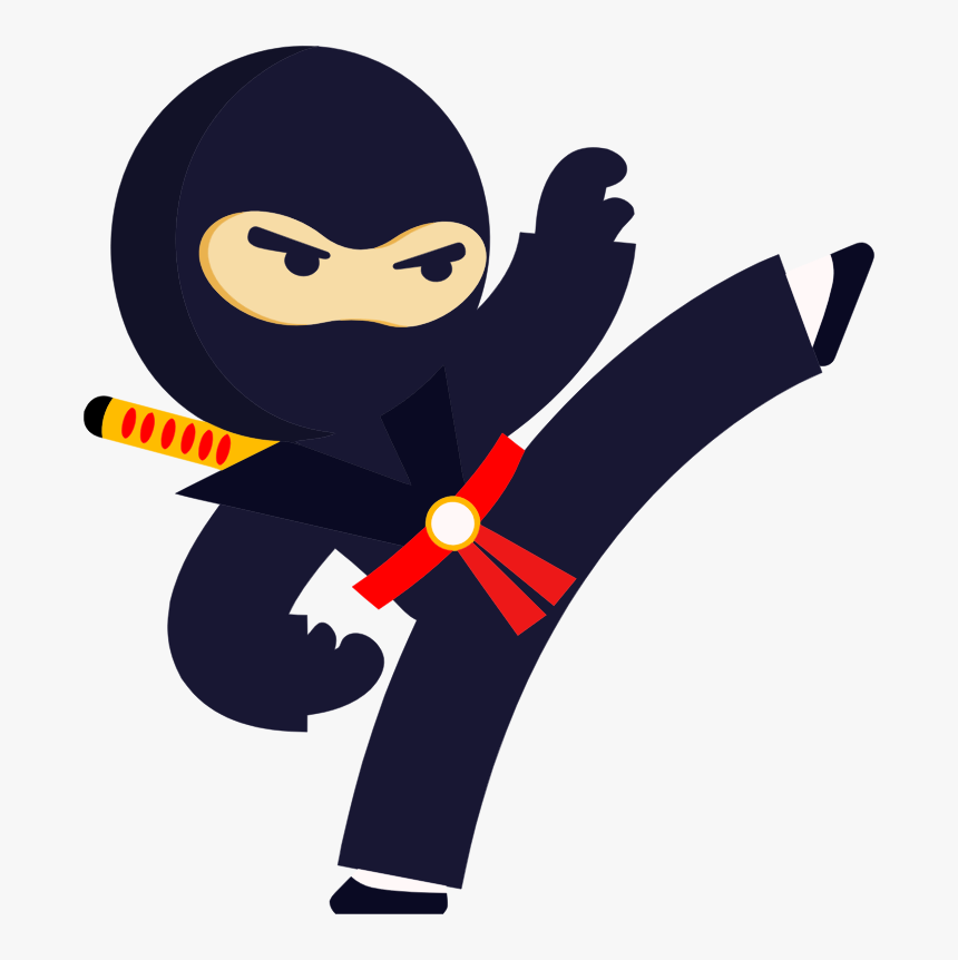 Fighting Ninja - Ninja Clipart, HD Png Download, Free Download