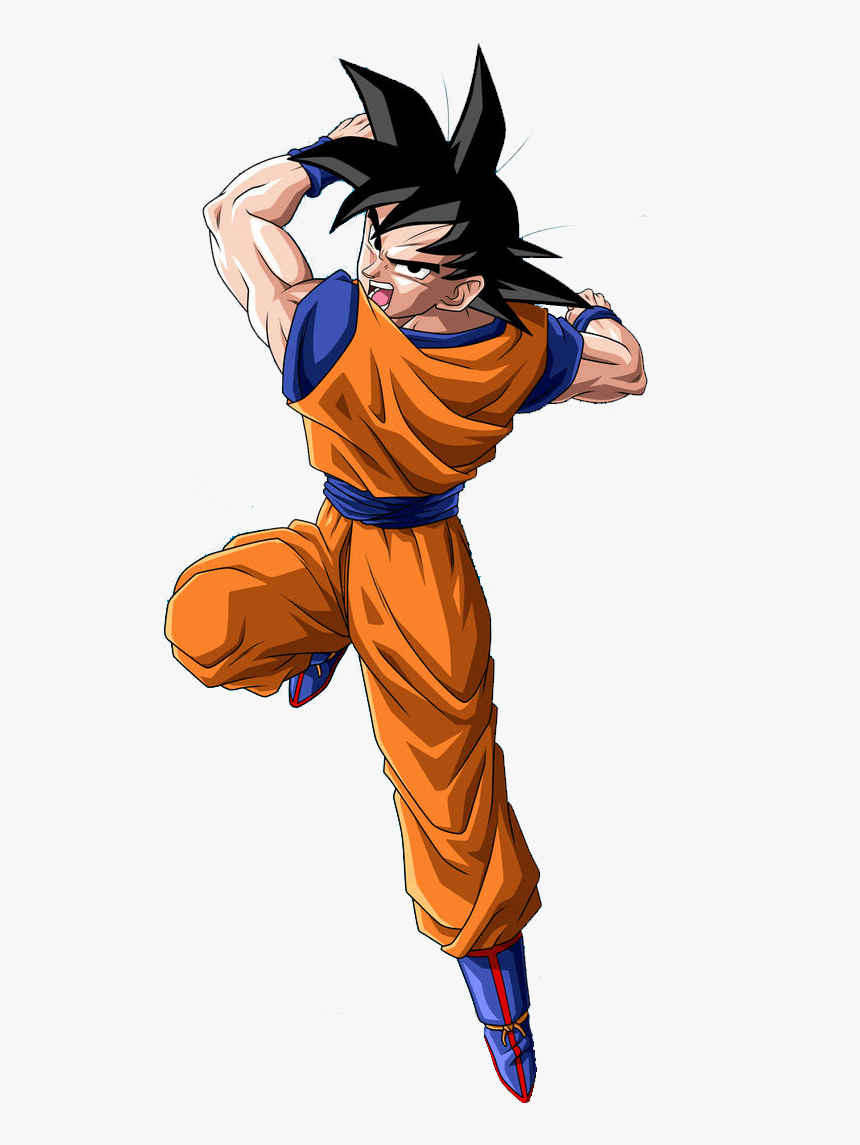 Goku Fighting - Dragon Ball Z Png, Transparent Png, Free Download