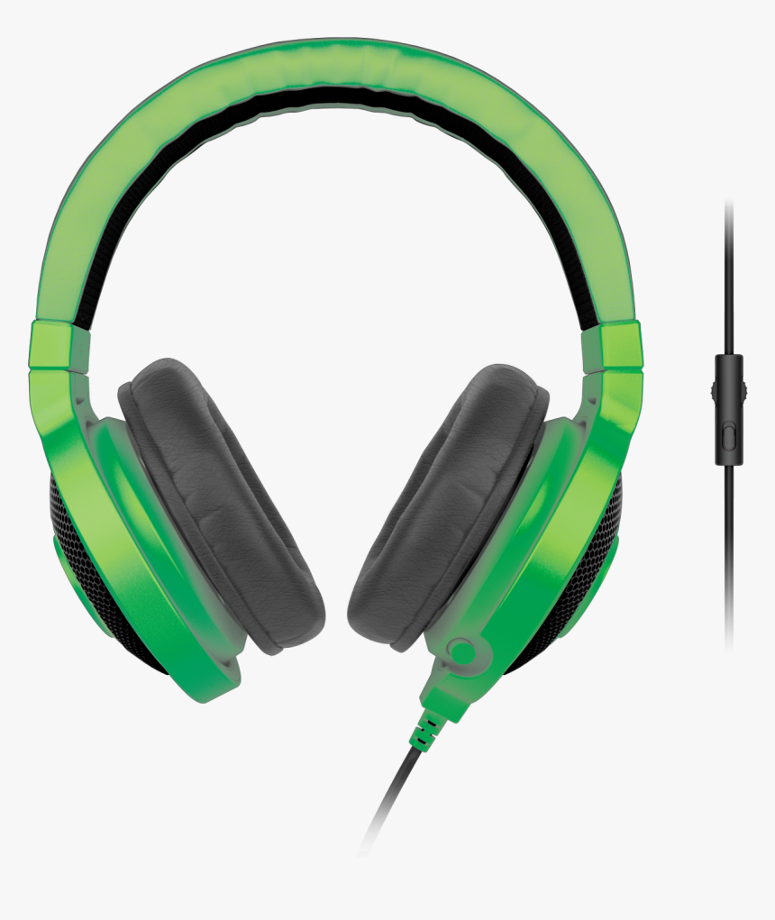 Kraken Pro 2015 Analog Gaming Headset Green - Razer Kraken Pro V1, HD Png Download, Free Download