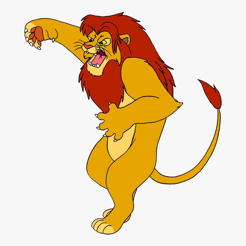 Fighting Simba By Lionkingrulez On Clipart Library - Mufsa Clip Art, HD Png Download, Free Download