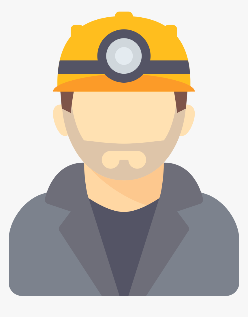 Mining Computer Icons Miner Scalable Bitcoin Coal Clipart - Miner Icon, HD Png Download, Free Download