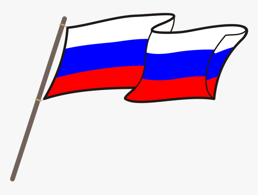 Russia, Flag, Graphics, National Colors, The Mast - Polish Flag Transparent Background, HD Png Download, Free Download