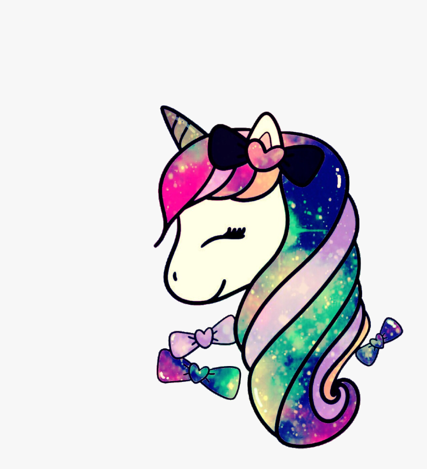 #ftedtickers #unicorns #hearts #love #magical #png - Cute Drawings Of Unicorns, Transparent Png, Free Download