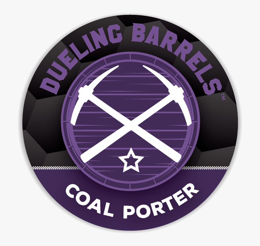 Dueling Barrels Coal Porter - Chrome Dessin, HD Png Download, Free Download