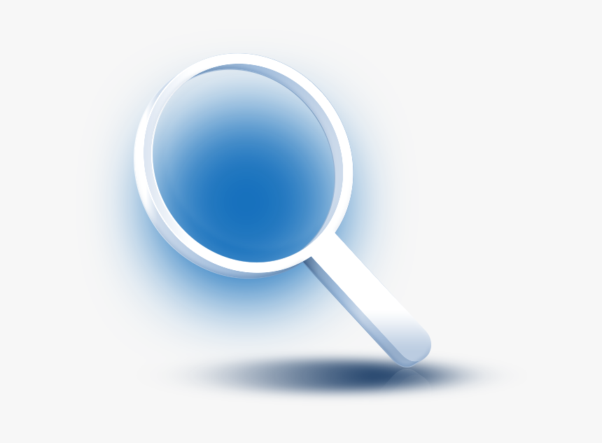 Transparent White Magnifying Glass Png - Magnify Glass White Png, Png Download, Free Download