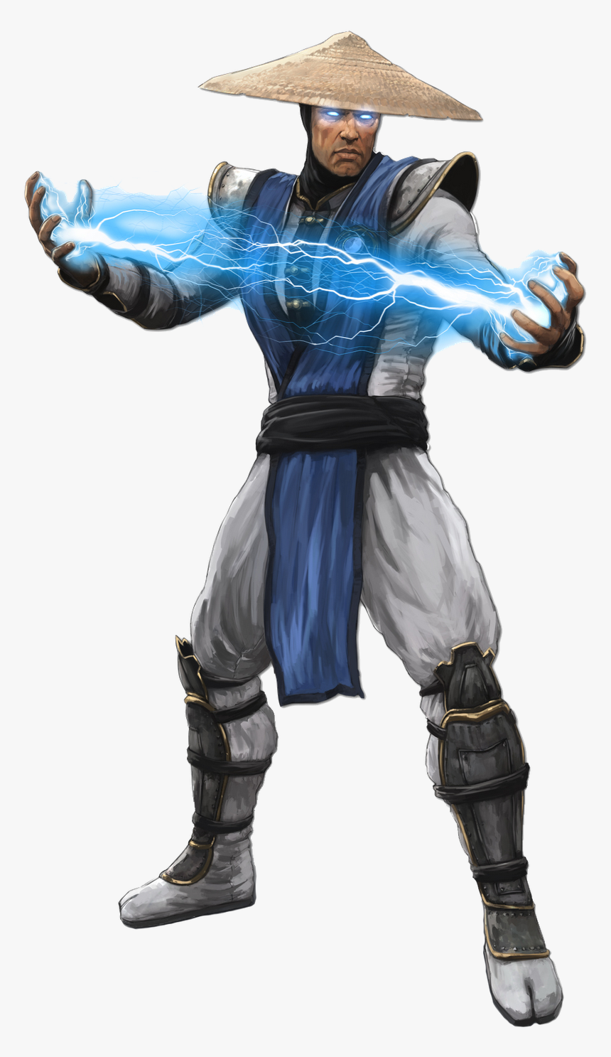 2 Raiden Render - Mortal Kombat Characters Raiden, HD Png Download, Free Download