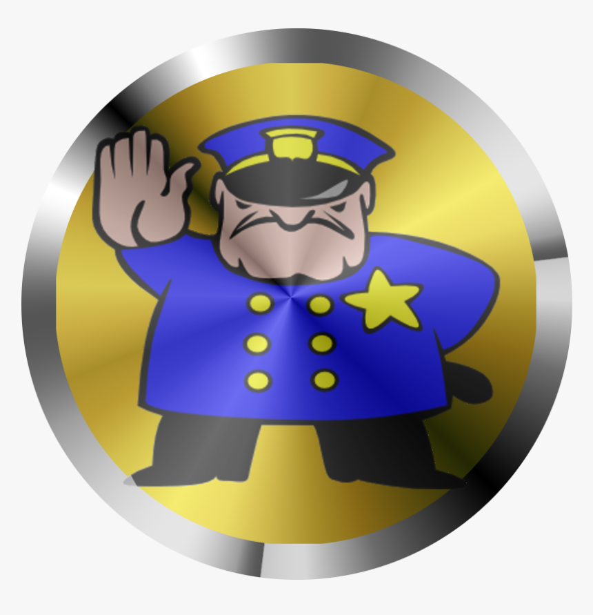 Terran Raiden Fighters Of The Utubetrollpolice Forces - Police Man, HD Png Download, Free Download