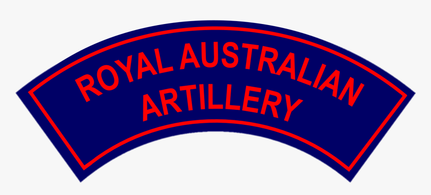 Royal Australian Artillery Battledress Flash Border - Circle, HD Png Download, Free Download
