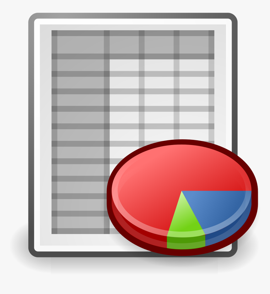 Spreadsheet Clipart, HD Png Download, Free Download