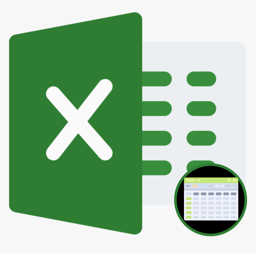 Pivot Table Course Icon - Microsoft Excel Icon Png, Transparent Png, Free Download