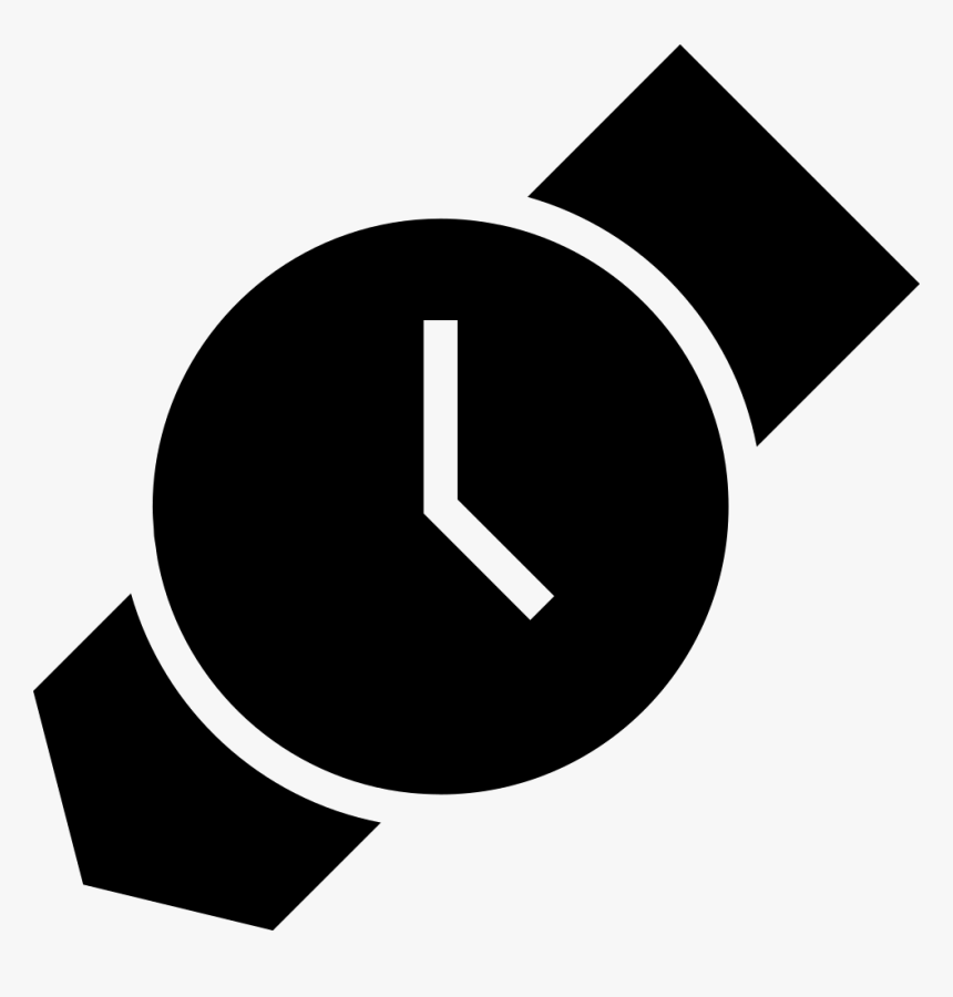 Watch Hover - Watch Icon Png Black, Transparent Png, Free Download