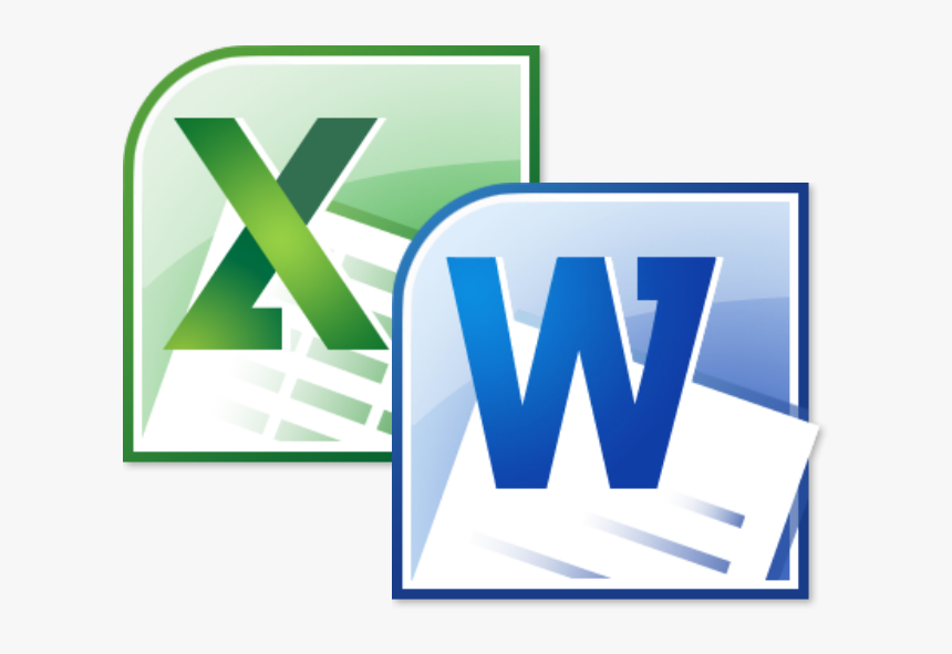 Excelword - Logo Microsoft Word 2010, HD Png Download, Free Download
