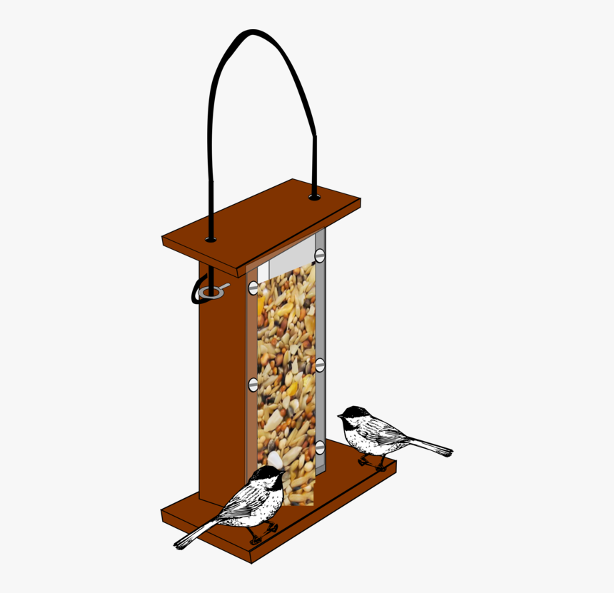 Bird Feeder,bird Food,bird - Bird Feeder Clipart Png, Transparent Png, Free Download