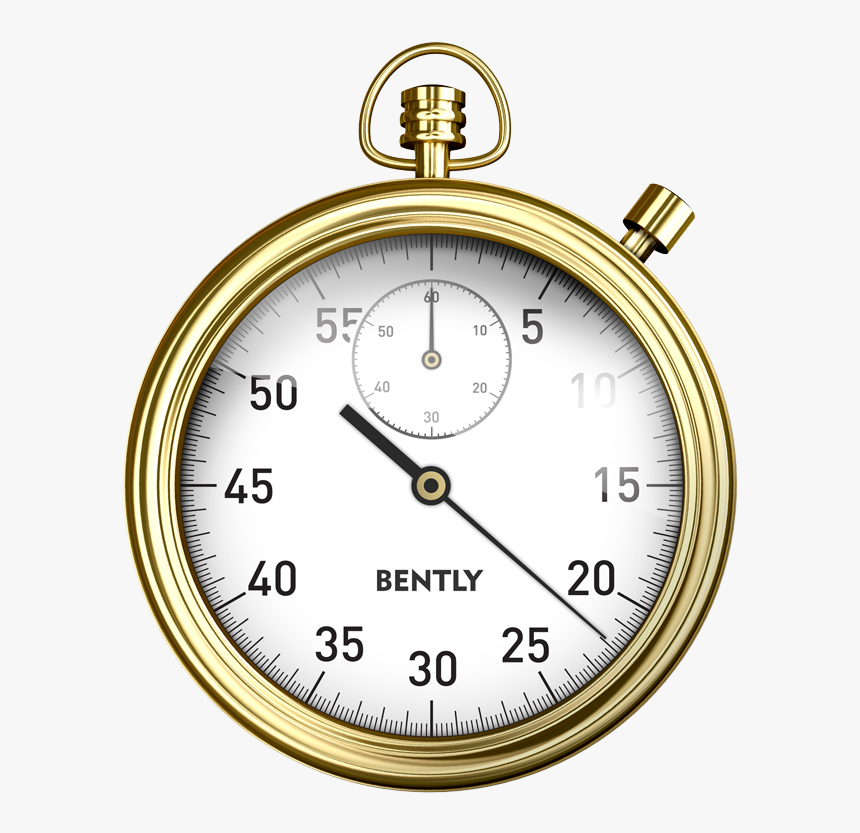 Time Clock Icon - 3d Clock Icon Png, Transparent Png, Free Download