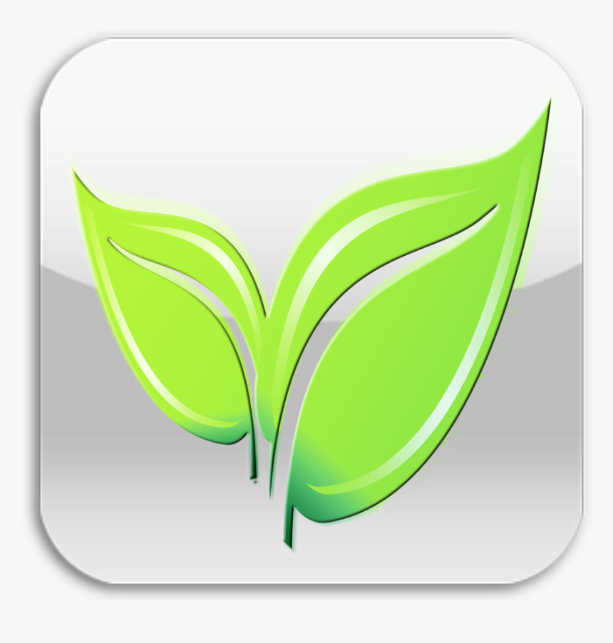 Images For Green Leaf Icon Png - Illustration, Transparent Png, Free Download