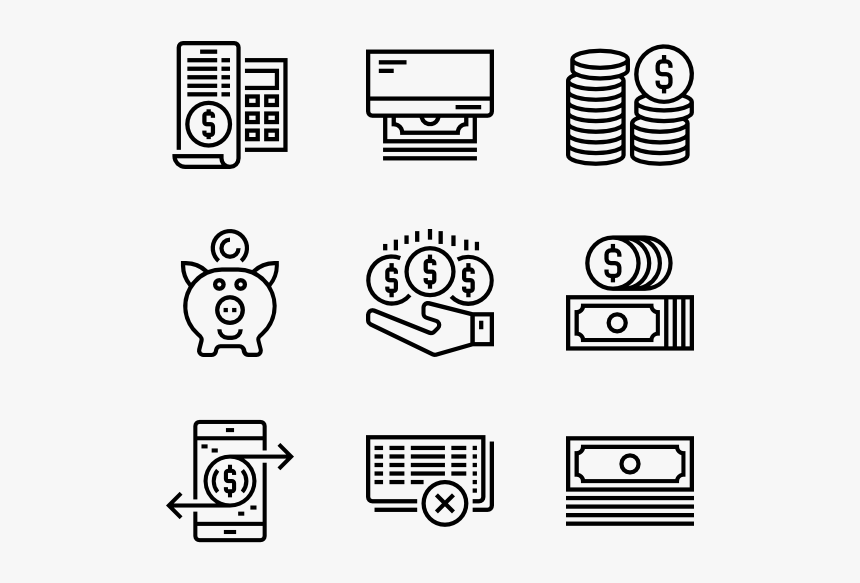 Banking And Finance - Qrcode Icon, HD Png Download, Free Download