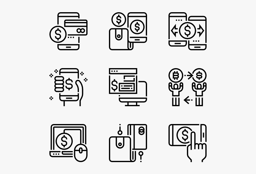 Cashless Society - Car Spare Parts Icon, HD Png Download, Free Download