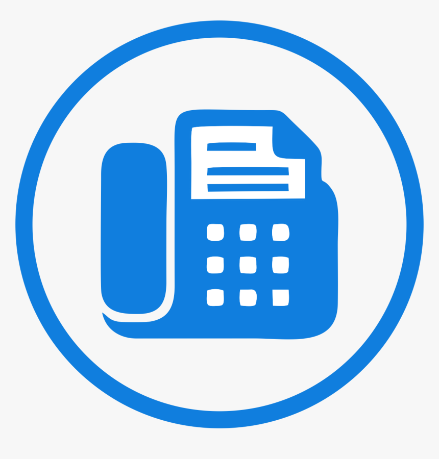 Office Phone Graphic - Office Telephone Graphic, HD Png Download - kindpng