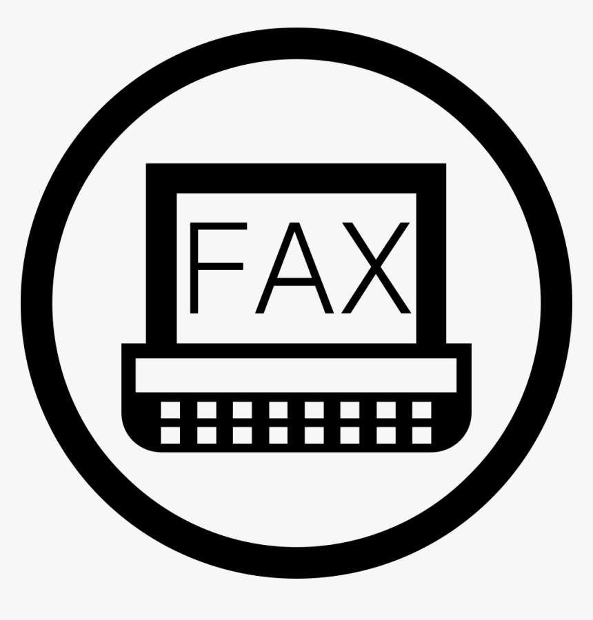 Fax - Fax Icon Png, Transparent Png, Free Download