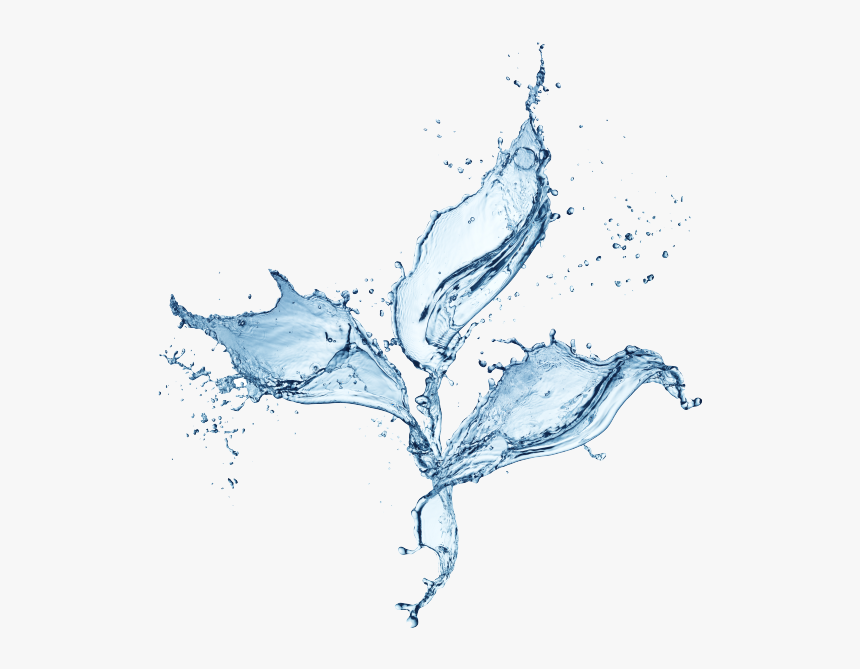 Air - Water Splash Flower Png, Transparent Png, Free Download