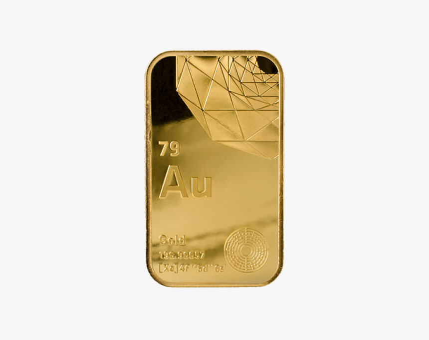 1 Oz Elemetal Gold Bar Back - Smartphone, HD Png Download, Free Download