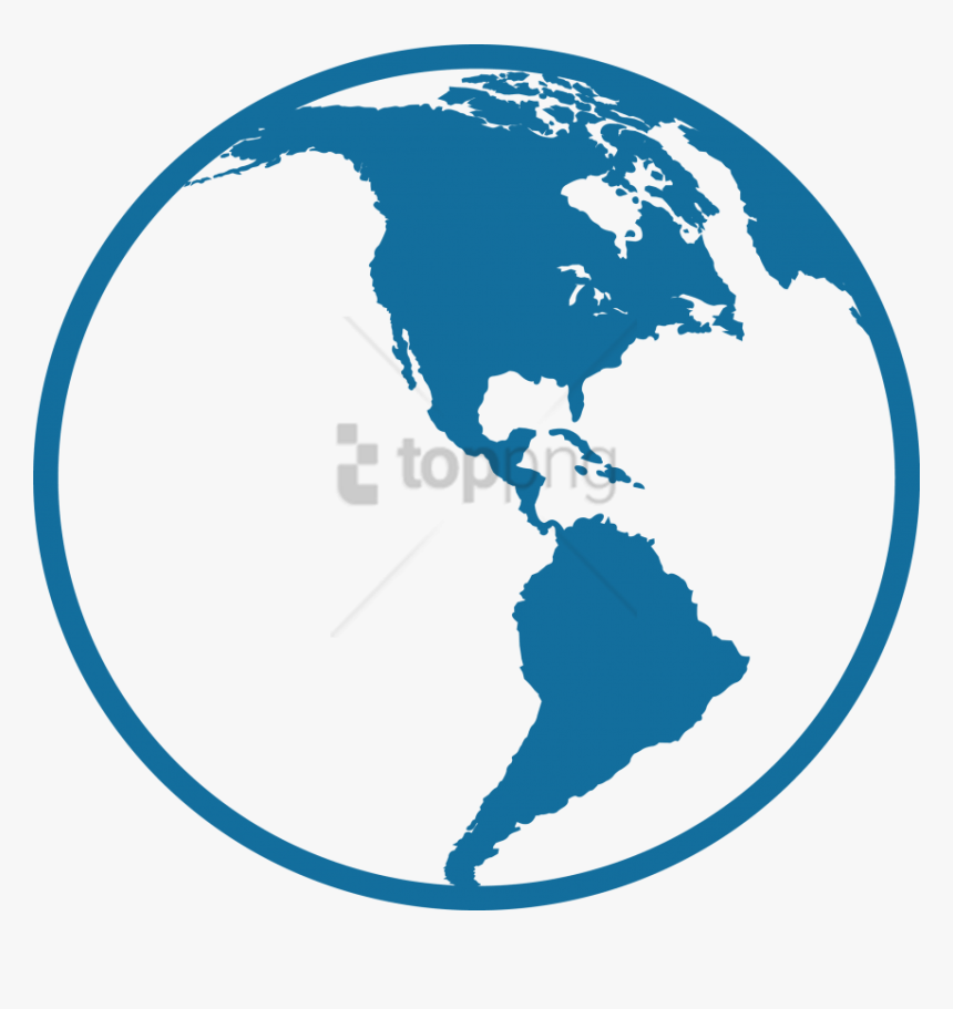 Free Png North And South America Icon Png Image With, Transparent Png, Free Download