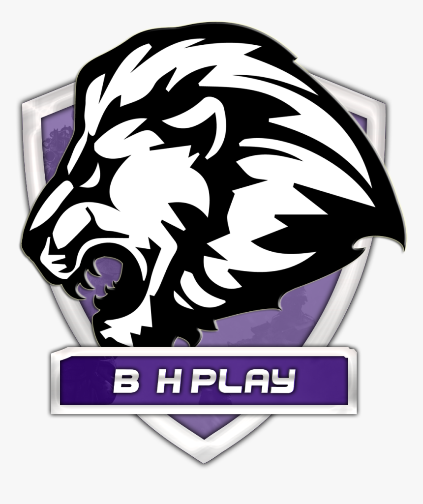 Youtube Banner And Logo For B H Play Transparent Background Lion Logo Png Png Download Kindpng