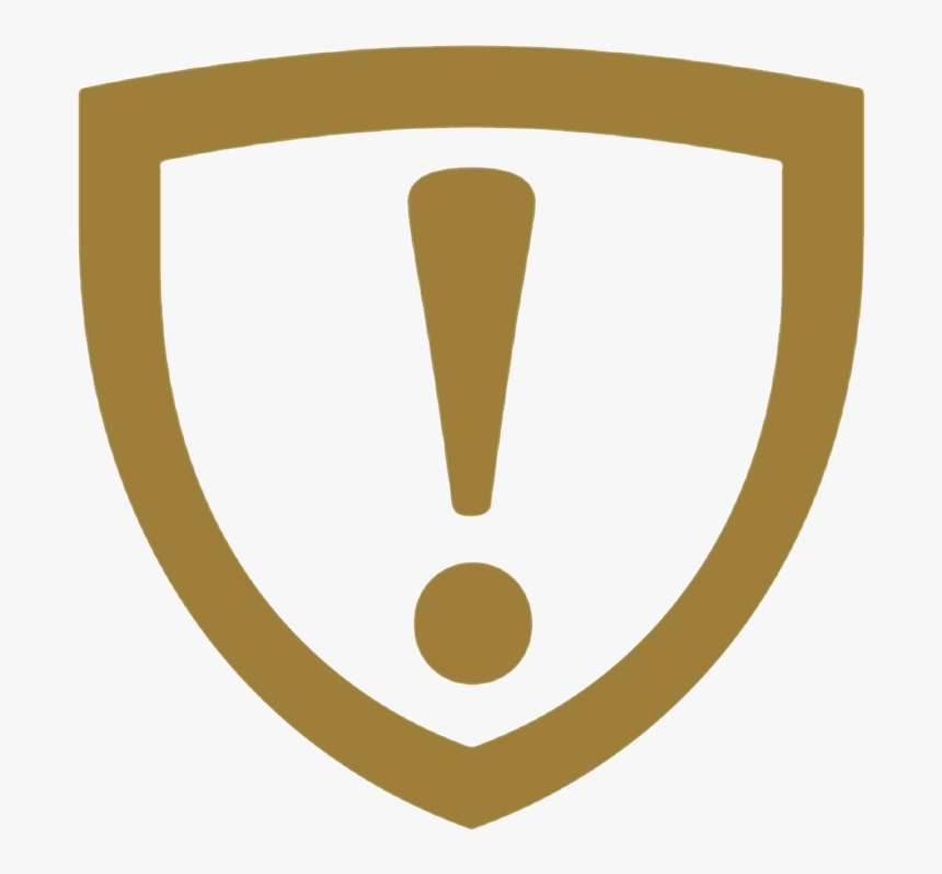 Wake Alert Icon In Gold - Emblem, HD Png Download, Free Download