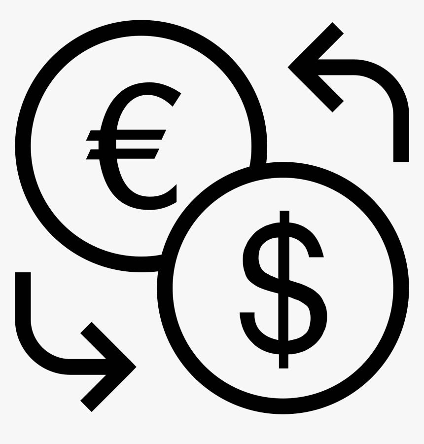 Currency Exchange Icon - Currency Exchange Clip Art, HD Png Download, Free Download