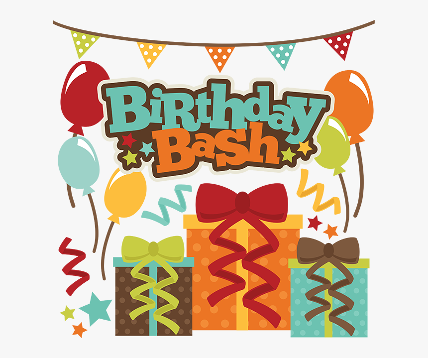 Transparent Bash Png - Birthday Bash Clipart, Png Download, Free Download