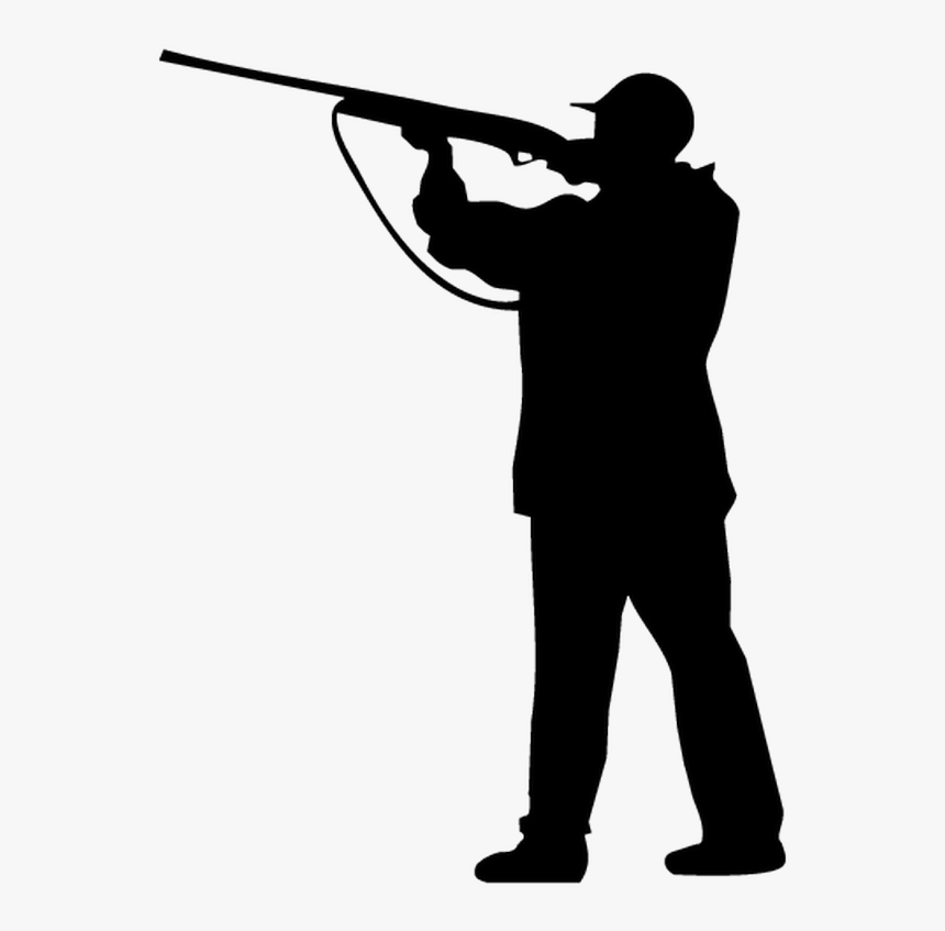 Waterfowl Hunting Deer Hunting Clip Art - Man Duck Hunting Silhouette, HD Png Download, Free Download