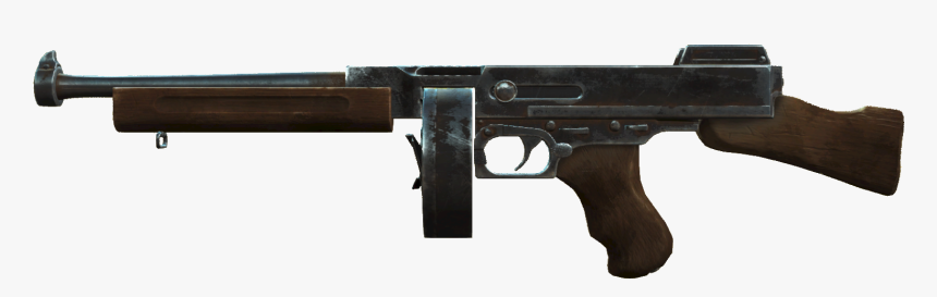 Fallout4 Submachine Gun - Fallout 4 Submachine Gun, HD Png Download, Free Download