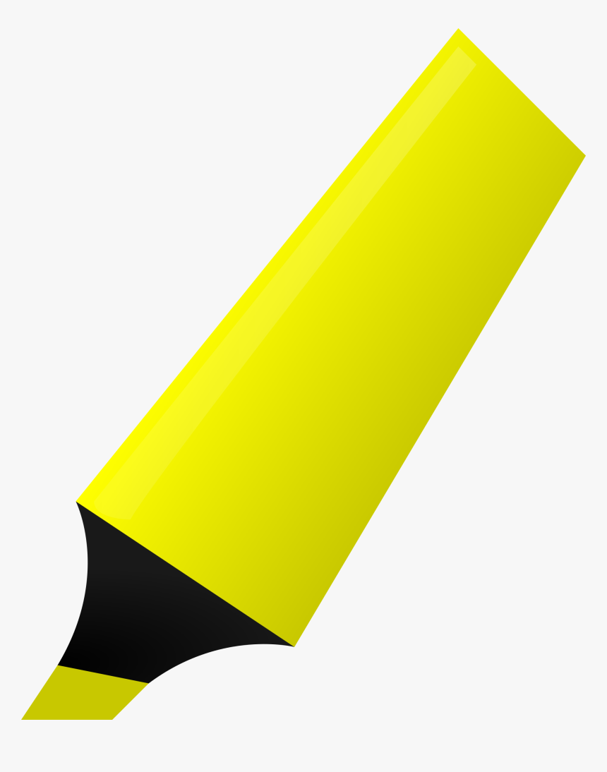 Light Clipart Highlight - Highlighter Clipart, HD Png Download, Free Download