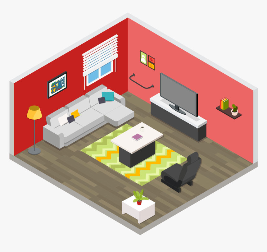 Living Room - House, HD Png Download, Free Download