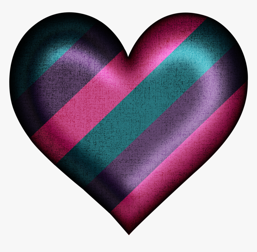 Heat Clipart Colourful Heart - Heart, HD Png Download, Free Download