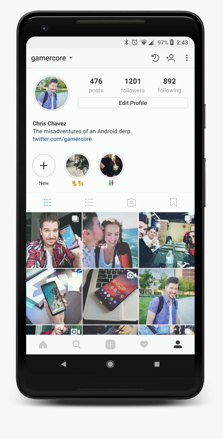 Highlights On Instagram Profile, HD Png Download, Free Download